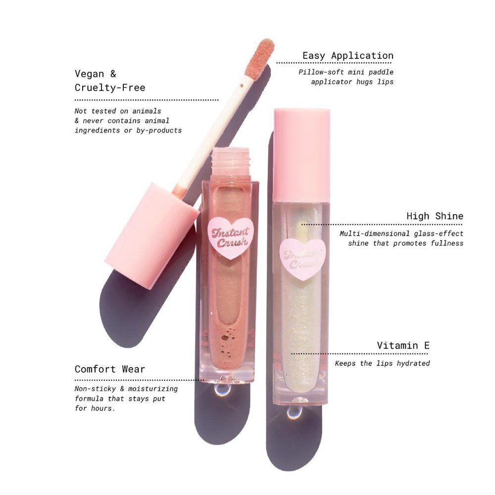 Half Caked Lip Gloss Iridescent Crystal Baller - Picture 5 of 5